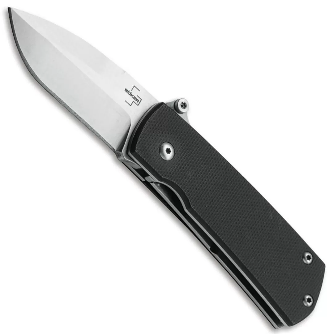 Boker Plus Black G10 Shamsher Automatic Knife 3 Boker Plus Black G10 Shamsher Automatic Knife