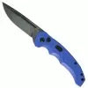 Boker Plus Exclusive Blue Intention II Auto Knife, Dark Stonewash Blade
