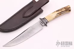 Damascus And Stag Bowie