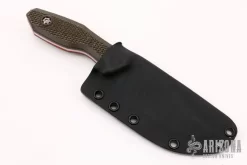 Widow Maker 3.5" - OD Green Linen Micarta -Knife Shop 1650387599 1119