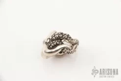 Sterling Silver Octopus Ring - Size 12 -Knife Shop 1651075215 4983