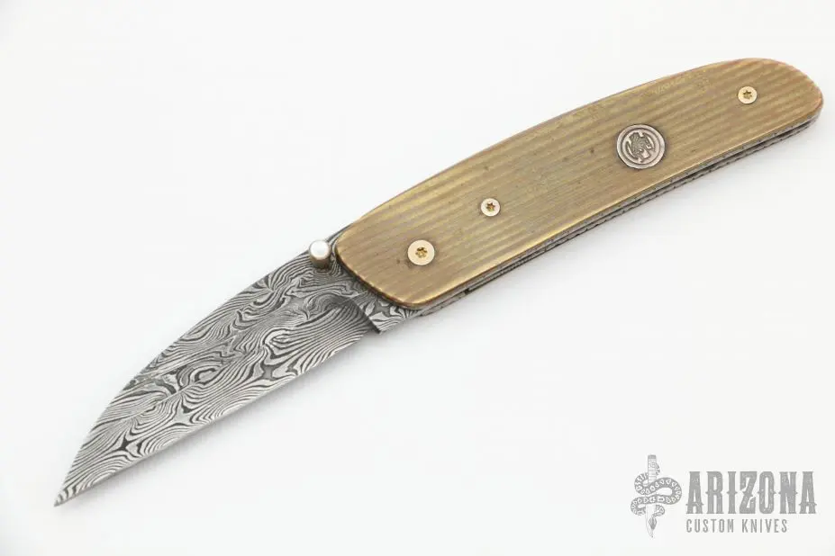 Damascus And Mokume Linerlock 3 Damascus And Mokume Linerlock
