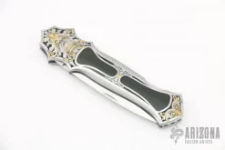 Engraved Dagger Lockback - Jon Robyn Engraved -Knife Shop 1654804029 4036