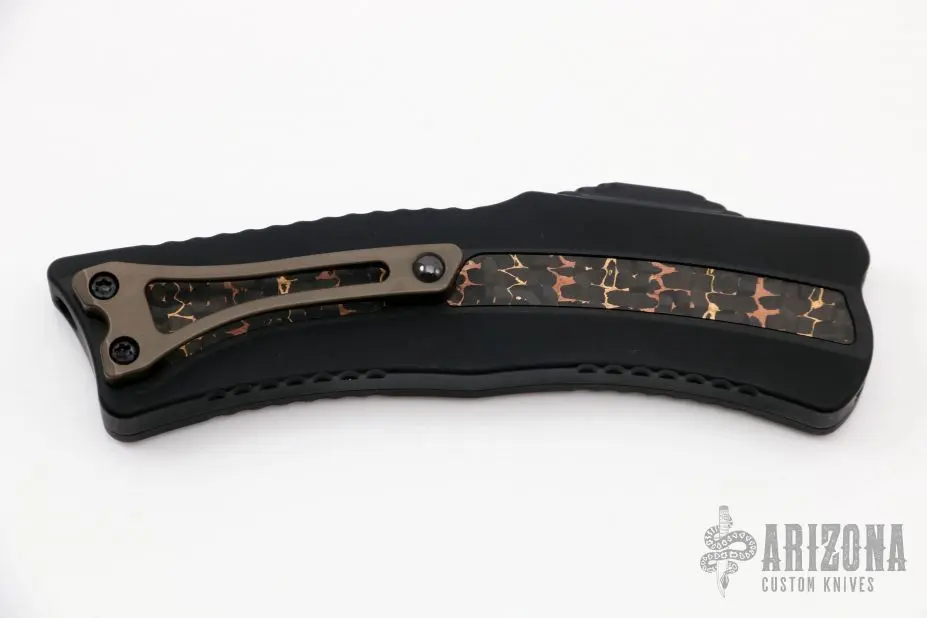 Custom ROC - Fat Carbon Snakeskin Inlay W/ Baker Forge Tiger GoMai #58 6 Custom ROC - Fat Carbon Snakeskin Inlay W/ Baker Forge Tiger GoMai #58 - Image 4