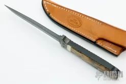 Damascus And Mammoth Ivory Small Fighter 9 Damascus And Mammoth Ivory Small Fighter -Knife Shop 1663097829 0499