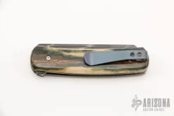 Bartlow Skinner Flipper - Damascus And Mammoth Ivory -Knife Shop 1669211223 1495