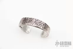 Jes MaHarry Hammered Sterling Silver Cuff Bracelet For 32 Bar Blues -Knife Shop 1672333786 0507