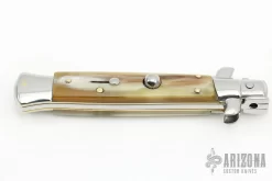 9" Swivel Bolster Auto - Honey Horn 8 9" Swivel Bolster Auto - Honey Horn -Knife Shop 1675951442 1534