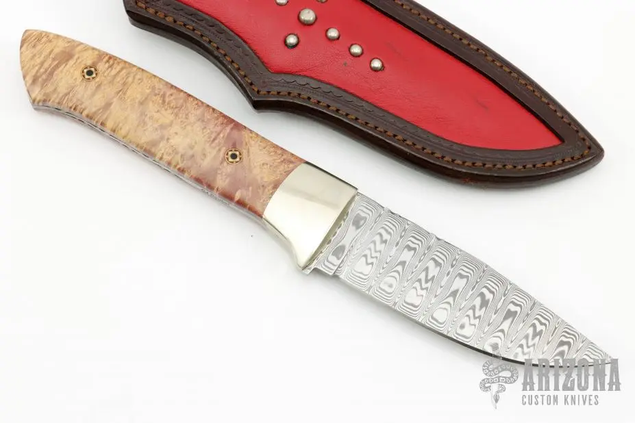 Damascus Drop Point Hunter 4 Damascus Drop Point Hunter - Image 2