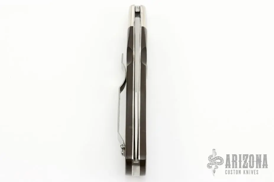 Mountain Man Lockback - Green Linen Micarta 6 Mountain Man Lockback - Green Linen Micarta - Image 4