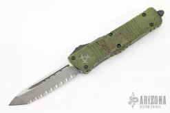 144-3OBDS Combat Troodon T/E Outbreak Signature Series Deep Engraved Full Serrated