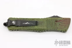 144-3OBDS Combat Troodon T/E Outbreak Signature Series Deep Engraved Full Serrated -Knife Shop 1678211576 8390