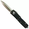 Microtech Black Aluminum UTX-85 OTF Auto Knife, Bronze Dagger Blade 1 Microtech Black Aluminum UTX-85 OTF Auto Knife, Bronze Dagger Blade -Knife Shop 232 13 2 70639.1659366983