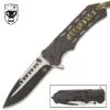 SOA Tour Of Duty Pocket Knife - Stainless Steel Blade, Assisted Opening, ABS Handle With Camo Paracord, Pocket Clip 1 SOA Tour Of Duty Pocket Knife - Stainless Steel Blade, Assisted Opening, ABS Handle With Camo Paracord, Pocket Clip -Knife Shop A19 BK5391