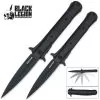 Black Legion Cyclone Assisted Open Stiletto Set -Knife Shop A19 BV143