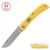 Kissing Crane Pocket Farmer Yellow Composite Pocket Knife -Knife Shop A19 KC5009