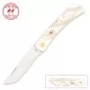 Kissing Crane Pearl Pocket Farmer Pocket Knife 2 Kissing Crane Pearl Pocket Farmer Pocket Knife -Knife Shop A19 KC5012