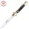 Kissing Crane Burnt Bone Composite Stiletto Pocket Knife -Knife Shop A19 KC5053