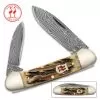 Kissing Crane Burnt Bone Canoe Pocket Knife -Knife Shop A19 KC5476