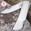 Kissing Crane Mini Satin Smooth Pocket Knife 1 Kissing Crane Mini Satin Smooth Pocket Knife -Knife Shop A19 KC5488