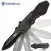 Smith & Wesson M&P Assisted Opening MP4L Tactical Pocket Knife - Partially Serrated -Knife Shop A19 SWMP4LS