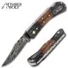 Timber Wolf File Worked Damascus Pocket Knife 1 Timber Wolf File Worked Damascus Pocket Knife -Knife Shop A19 TW448