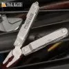 Trailblazer Mini Pocket Multi-Tool - Stainless Steel And Aluminum Construction, Ten Tools, Ultra-Lightweight - Closed 2 1/2” -Knife Shop A33 CK0496