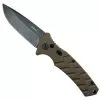 Boker Plus Coyote Brown Strike Auto, D2 Black Stonewash Blade