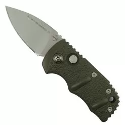 Boker OD Green Sub Kalashnikov Auto Knife, 1.95" Bead Blast Blade