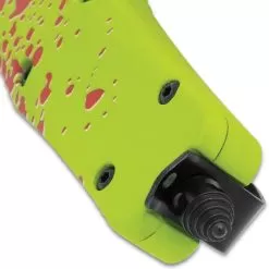 Zombie Apocalypse OTF Automatic Knife And Sheath - Stainless Steel Blade, Metal Handle - Length 7" -Knife Shop D04 VB1870