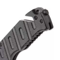 SHTF Bushmaster Tactical Black Pocket Knife -Knife Shop D19 BK3315