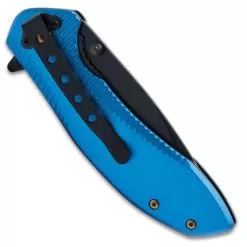 Don’t Blame Me Trump Pocket Knife - 3D Printed Stainless Steel Blade, Titanium Coated Aluminum And Wood Handle -Knife Shop E19 BK5850