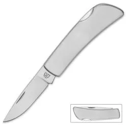 Kissing Crane Mini Satin Smooth Pocket Knife -Knife Shop E19 KC5488