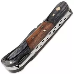 Timber Wolf File Worked Damascus Pocket Knife -Knife Shop E19 TW448