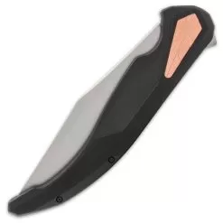 Kershaw Strat XL Pocket Knife - D2 Tool Steel Blade, G10 And Steel Handle, KVT Ball-Bearing Opening, Pocket Clip - Length 12” -Knife Shop F19 KS0668