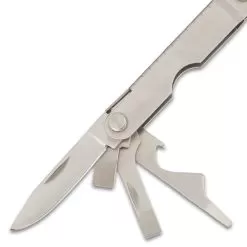 Trailblazer Mini Pocket Multi-Tool - Stainless Steel And Aluminum Construction, Ten Tools, Ultra-Lightweight - Closed 2 1/2” -Knife Shop F33 CK0496
