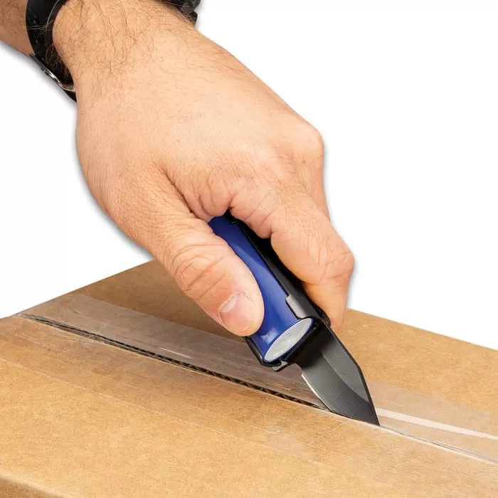 Lighter Caddy Pocket Knife - Black Stainless Steel Blade, Black Aluminum Handle, Assisted Opening - Closed Length 2 1/2” 8 Lighter Caddy Pocket Knife - Black Stainless Steel Blade, Black Aluminum Handle, Assisted Opening - Closed Length 2 1/2” - Image 6