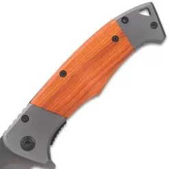 Timber Wolf Heirloom Pocket Knife - Free Engraving, Wooden Handle Scales 14 Timber Wolf Heirloom Pocket Knife - Free Engraving, Wooden Handle Scales -Knife Shop G19 TW1216