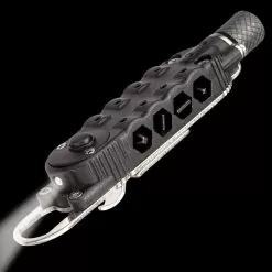 Trailblazer Torque Driver Multi-Tool With Flashlight - Four Hex Bits, Wrenches, Bottle Opener, Angle Driver, Carabiner - Length 3 3/4” 16 Trailblazer Torque Driver Multi-Tool With Flashlight - Four Hex Bits, Wrenches, Bottle Opener, Angle Driver, Carabiner - Length 3 3/4” -Knife Shop H33 CK0459