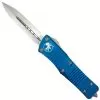 Microtech Blue Troodon Double Edge OTF Knife , Satin Dual Standard Edges, 138-4BL -Knife Shop IMG 0407 70860.1570218223