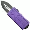 Microtech Purple Exocet OTF Auto Knife, Black Blade -Knife Shop IMG 0876 05726.1577201965