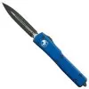 Microtech Blue UTX70 OTF Auto Knife, Dagger Black Blade -Knife Shop IMG 1217 03291.1582904318