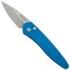 Pro-Tech Blue Half-Breed Auto Knife, 1.95" Stonewash Blade -Knife Shop IMG 1416 80888.1585674497