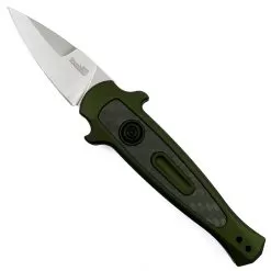 Kershaw OD Green Launch 12CA Auto Knife, 1.93" Stonewash Blade