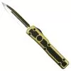 Marfione Custom Carbon Fiber And Brass UTX-70 Dagger OTF Auto Knife, Mirror Blade -Knife Shop MCK347BrassCFInlay 1 99799.1618931044