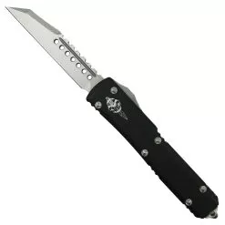 Microtech Signature Series Warhound Ultratech OTF, Stonewash Blade