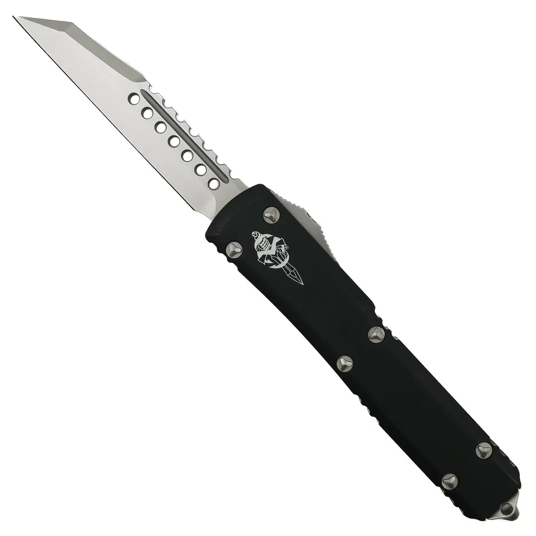 Microtech Signature Series Warhound Ultratech OTF, Stonewash Blade 3 Microtech Signature Series Warhound Ultratech OTF, Stonewash Blade