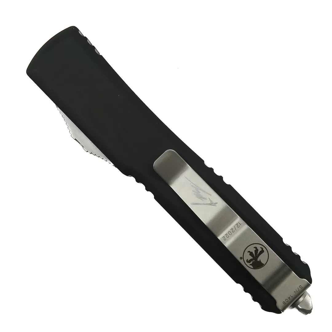 Microtech Signature Series Warhound Ultratech OTF, Stonewash Blade 4 Microtech Signature Series Warhound Ultratech OTF, Stonewash Blade - Image 2