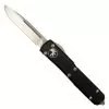 Microtech 121-10CC Contoured Ultratech S/E OTF Auto Knife, Stonewash Blade