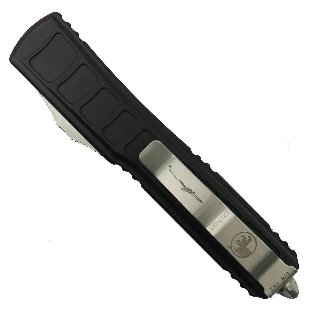 Microtech Signature Series Ultratech II OTF Knife, Stonewash Blade 4 Microtech Signature Series Ultratech II OTF Knife, Stonewash Blade - Image 2